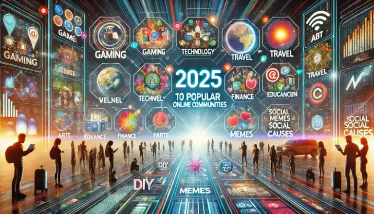2025년 인기 있는 온라인 커뮤니티 10선