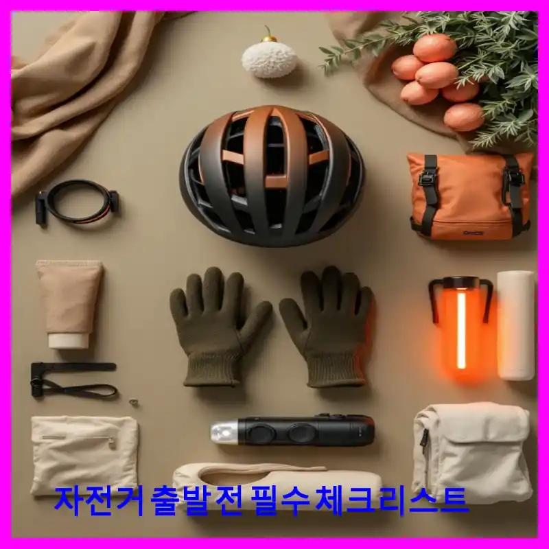 자전거 출발 전 필수 체크리스트