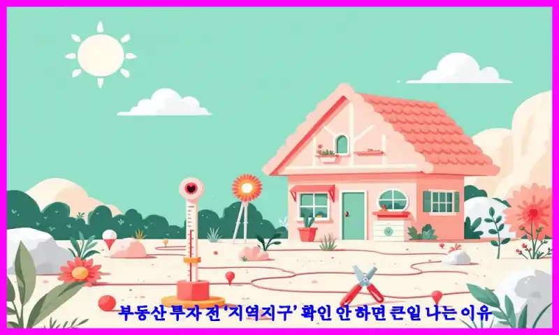 부동산 투자 전 ‘지역지구’ 확인 안 하면 큰일 나는 이유