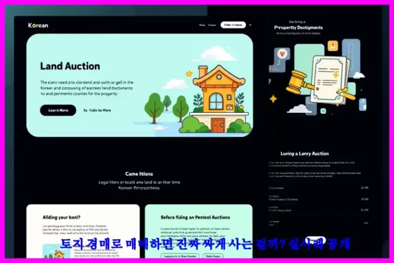 토지 경매로 매매하면 진짜 싸게 사는 걸까? 실사례 공개