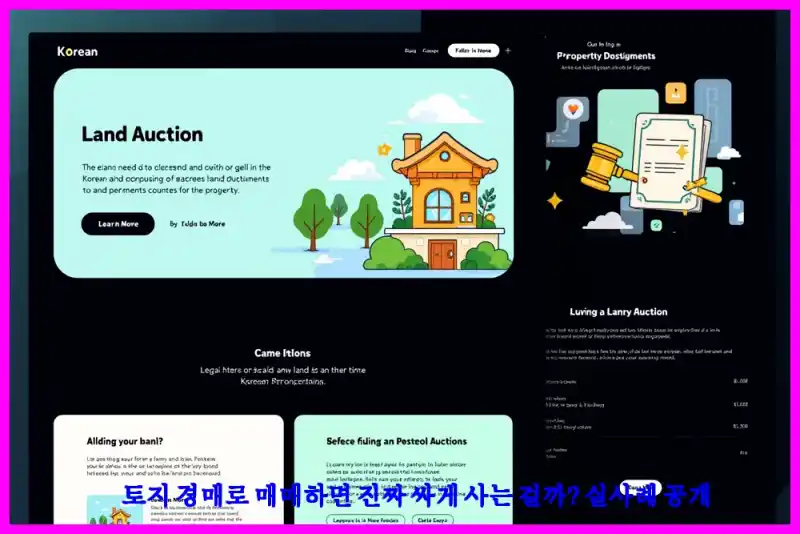 토지 경매로 매매하면 진짜 싸게 사는 걸까? 실사례 공개