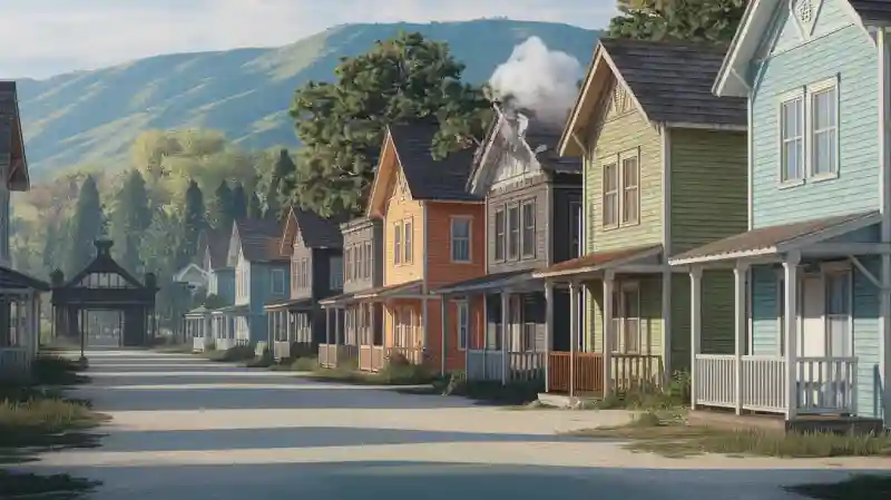 일본 소도시의 여행 역사