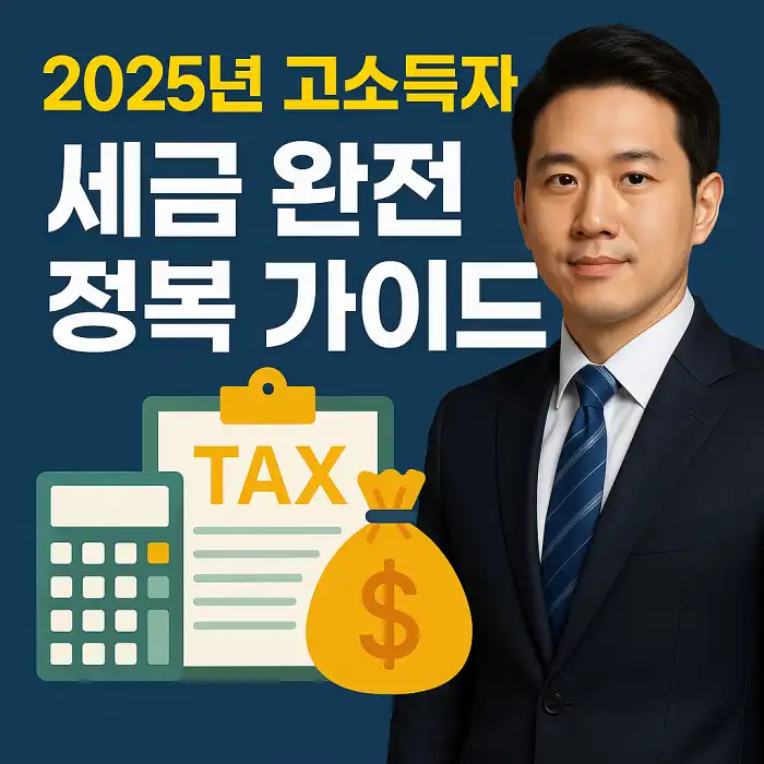 고소득자 세금 완전 정복