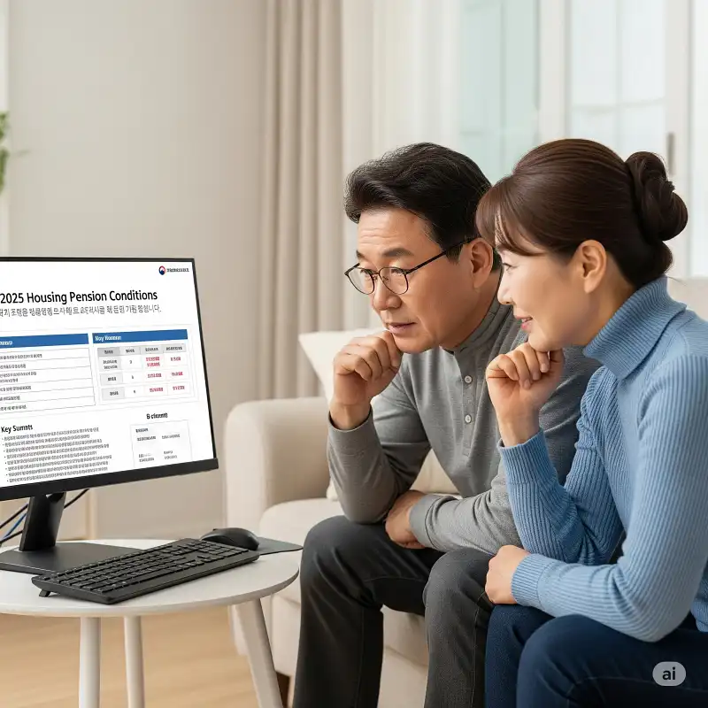 주택연금 가입 조건과 핵심 정리