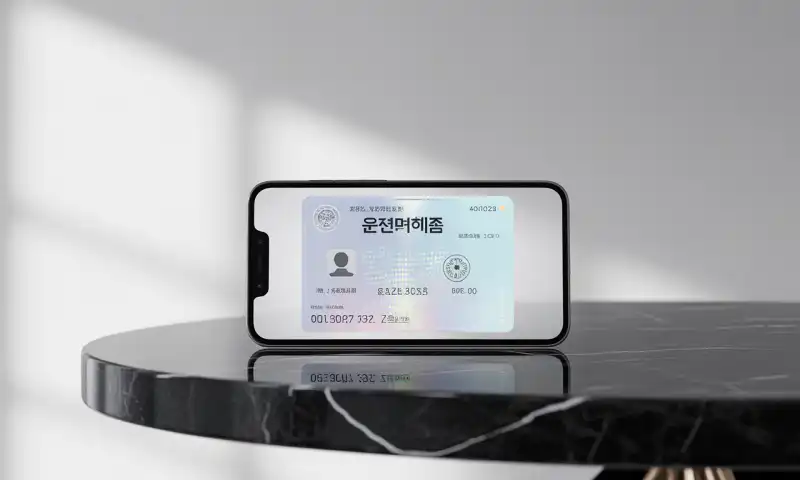 모바일 운전면허증 발급