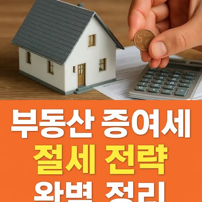 부동산 증여세 절세 전략