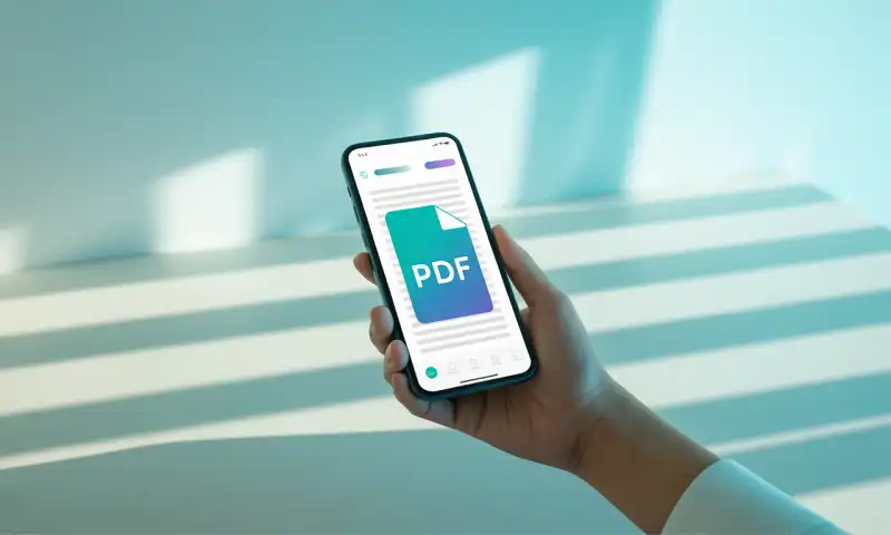 스마트폰 사진을 PDF로 변환
