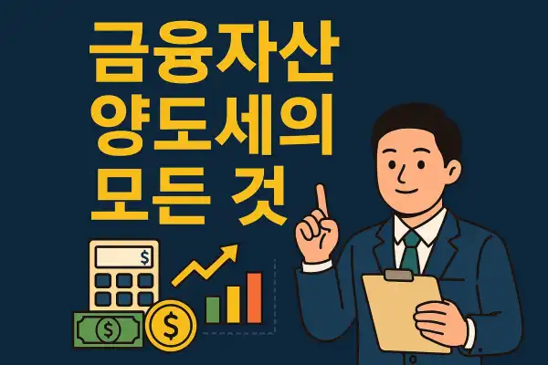 금융자산 양도세의 모든 것