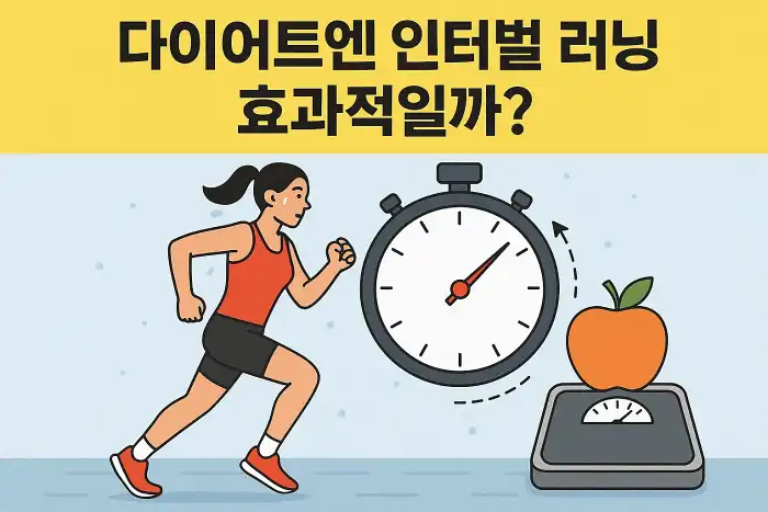 다이어트엔 인터벌 러닝이 효과적일까
