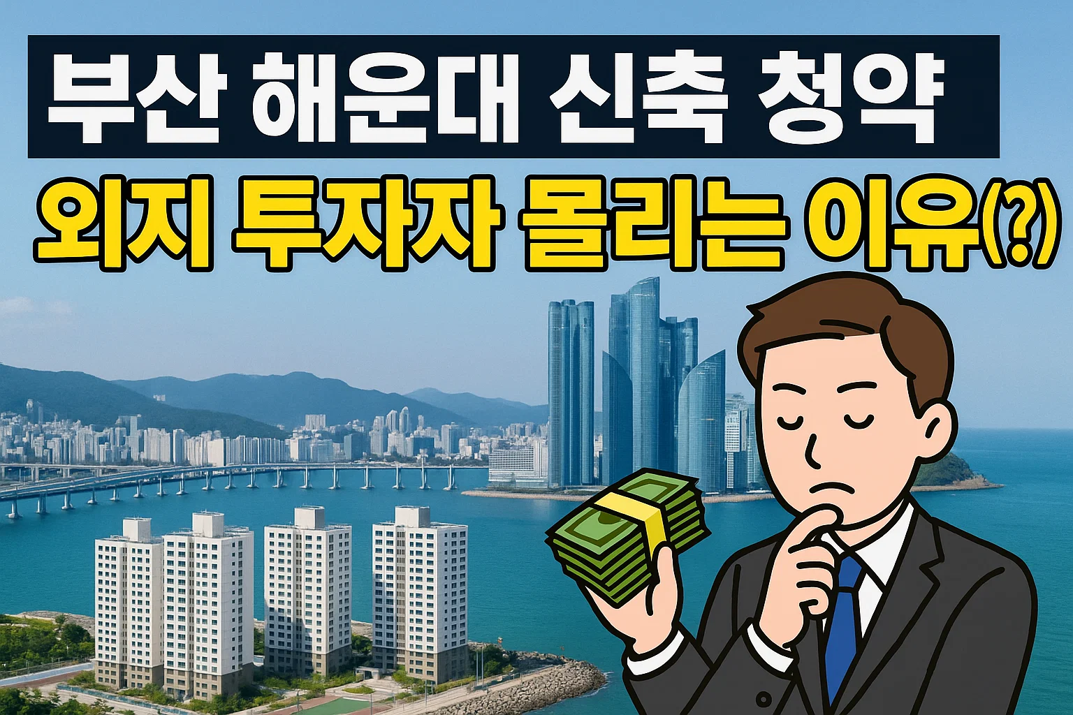 부산 해운대 신축 청약, 외지 투자자 몰리는 이유