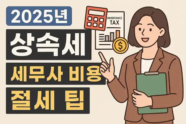 상속세 세무사 비용과 절세 팁