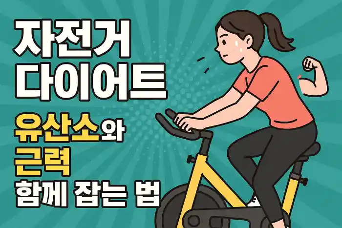 자전거 다이어트로 유산소와 근력 함께 잡는 법
