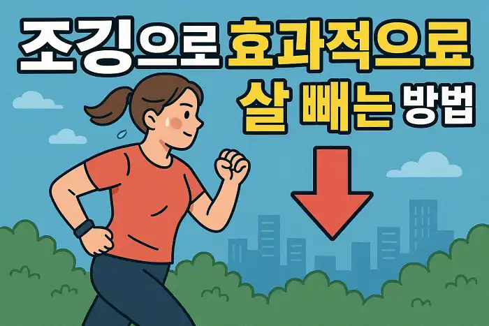 조깅으로 효과적으로 살 빼는 방법