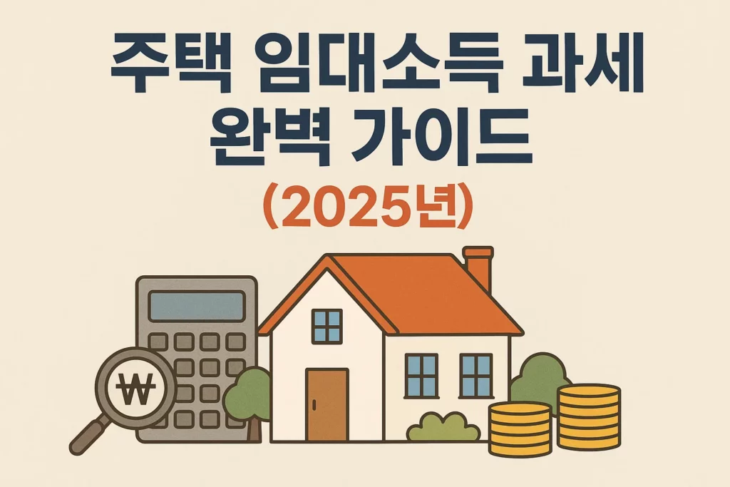 주택 임대소득 과세 완벽 가이드