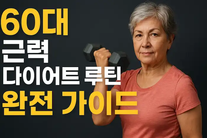 60대 근력 다이어트 루틴 완전 가이드