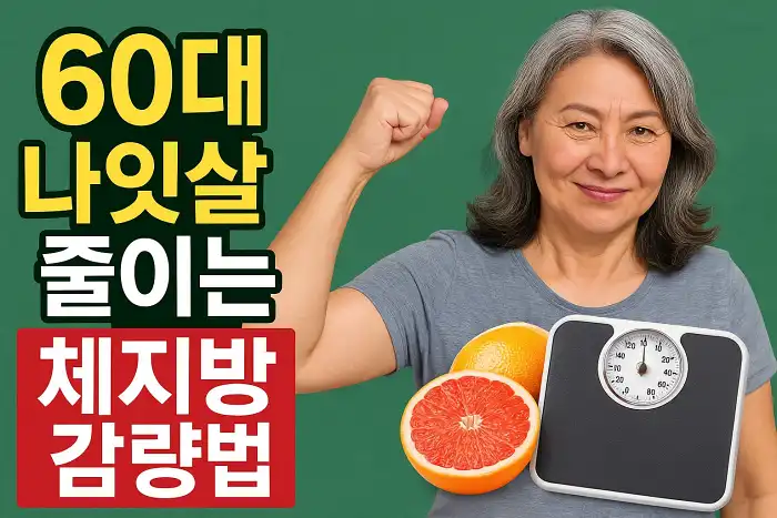 60대 나잇살 줄이는 체지방 감량법