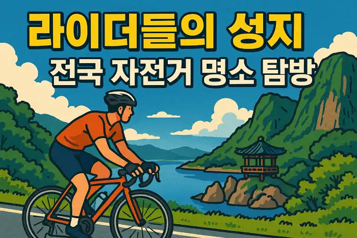 라이더들의 성지! 전국 자전거 명소 탐방