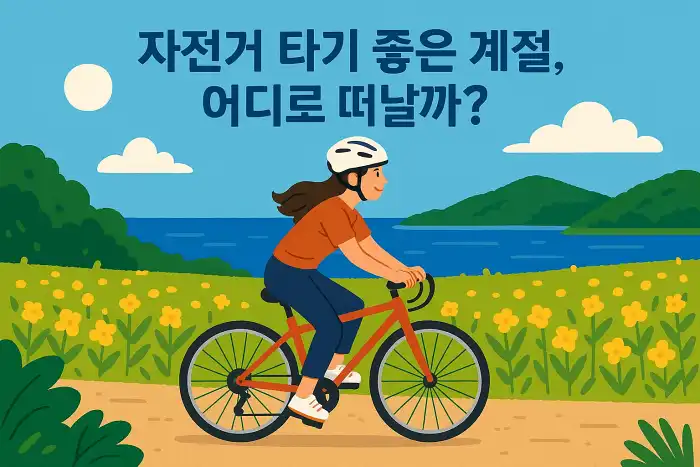 자전거 타기 좋은 계절, 어디로 떠날까?