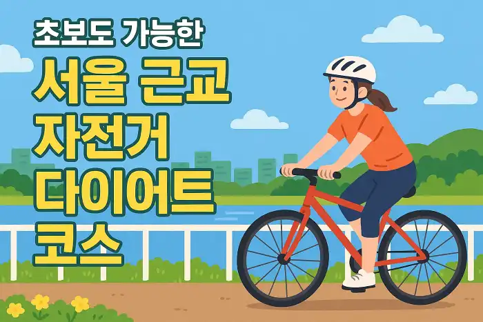 초보도 가능한 서울 근교 자전거 다이어트 코스