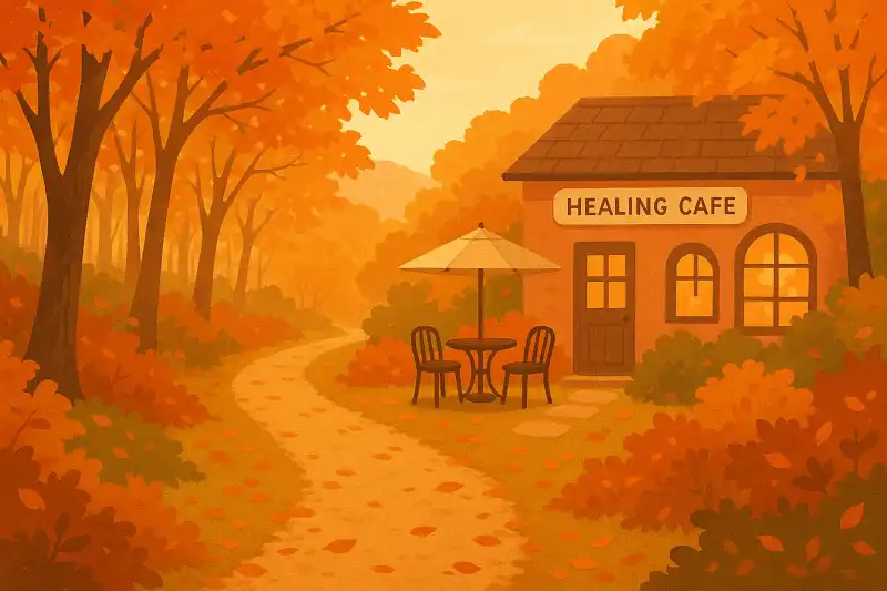 가을 감성 터지는 한적한 트레일과 힐링 카페