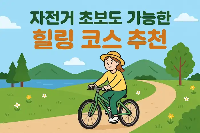 자전거 초보도 가능한 힐링 코스 추천