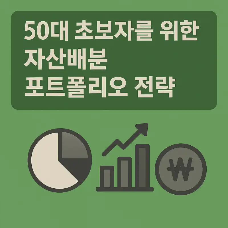 50대 초보자를 위한 자산배분 포트폴리오 전략
