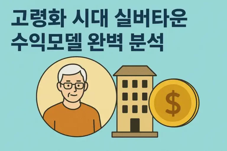 고령화 시대 실버타운 수익모델 완벽 분석