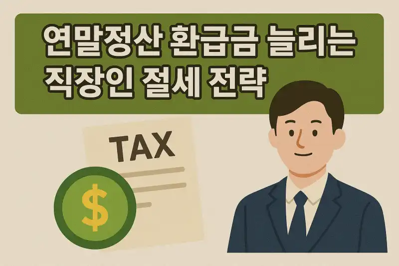 연말정산 환급금 늘리는 직장인 절세 전략