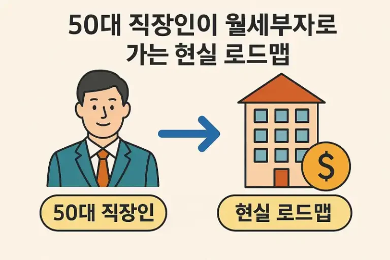 50대 직장인이 월세부자로 가는 현실 로드맵