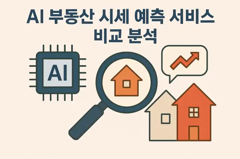 AI 부동산 시세 예측 서비스 비교 분석