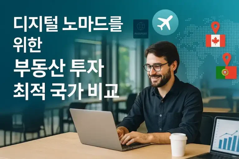 디지털 노마드를 위한 부동산 투자 최적 국가 비교
