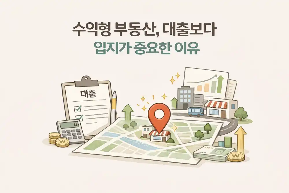 수익형 부동산, 대출보다 입지가 중요한 이유