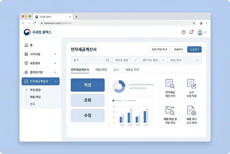 세금계산서 발급 늦어서 가산세 맞은 후기