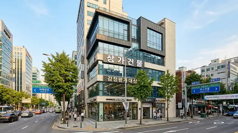 강남 상가 건물 외관
