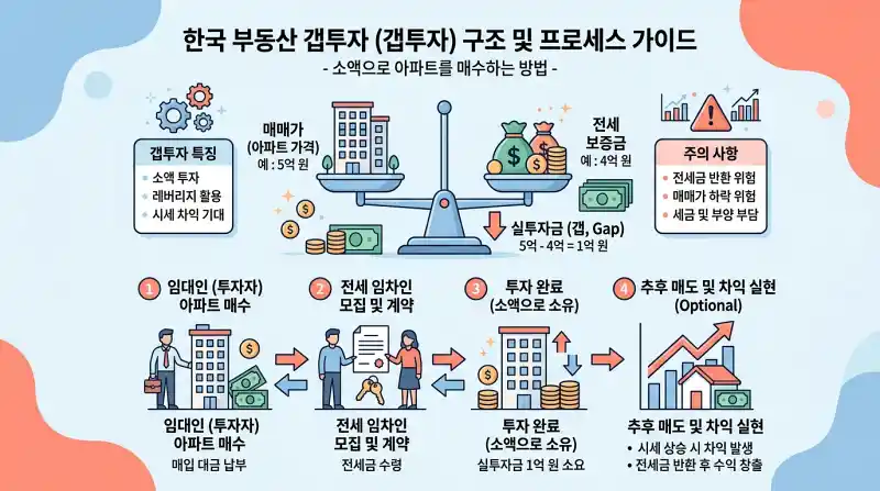 갭투자 구조 인포그래픽