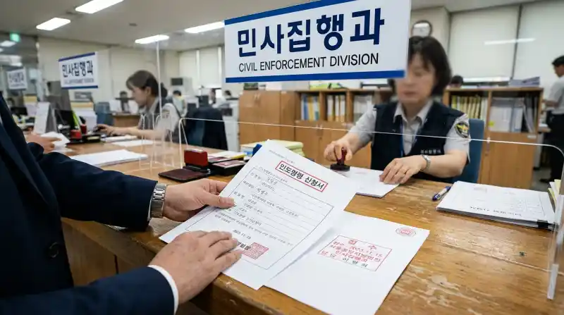  '인도명령 신청서'
