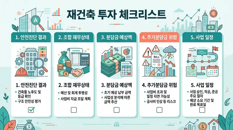 재건축 투자 체크리스트